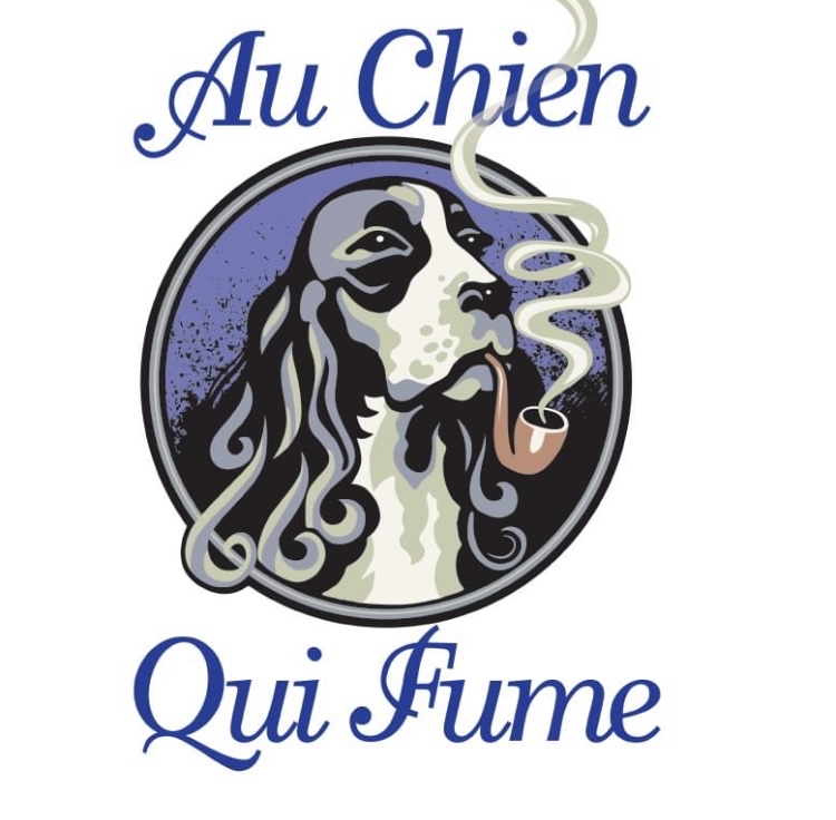 logo du restaurant le chien qui fume a Paris 